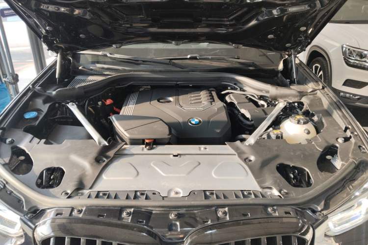 Used BMW X3 2022 Second Facelift xDrive30i Leading Edition M Night Sky Package Engine Bay