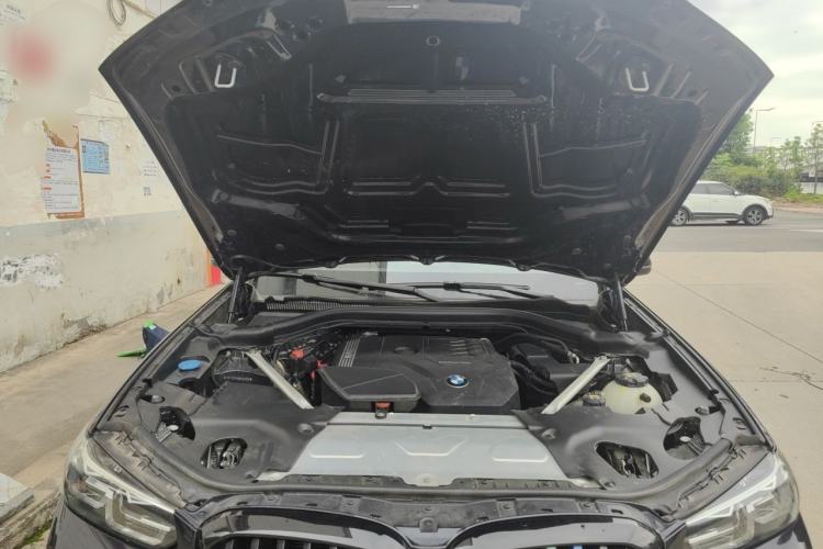 Used BMW X3 2022 xDrive30i Luxury Model M Night Sky Package Engine Bay