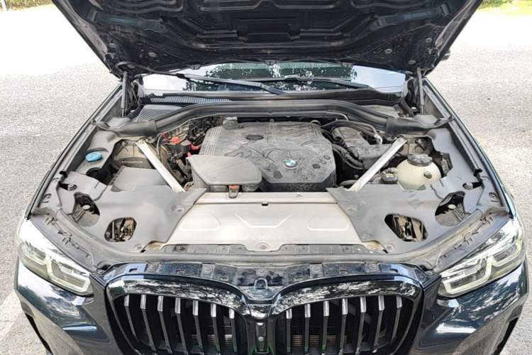 Used BMW X3 2022 Second Facelift xDrive30i Leading Edition M Night Sky Package Engine Bay