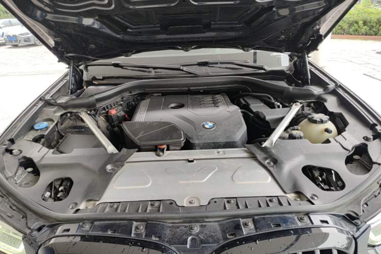 Used BMW X3 2022 xDrive30i Luxury Model M Night Sky Package Engine Bay