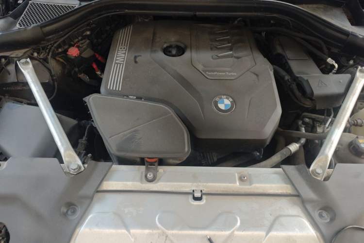 Used BMW X3 2022 xDrive30i Luxury Model M Night Sky Package Engine Bay