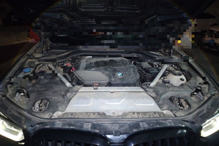 Used BMW X3 2022 Second Facelift xDrive30i Leading Edition M Night Sky Package Engine Bay