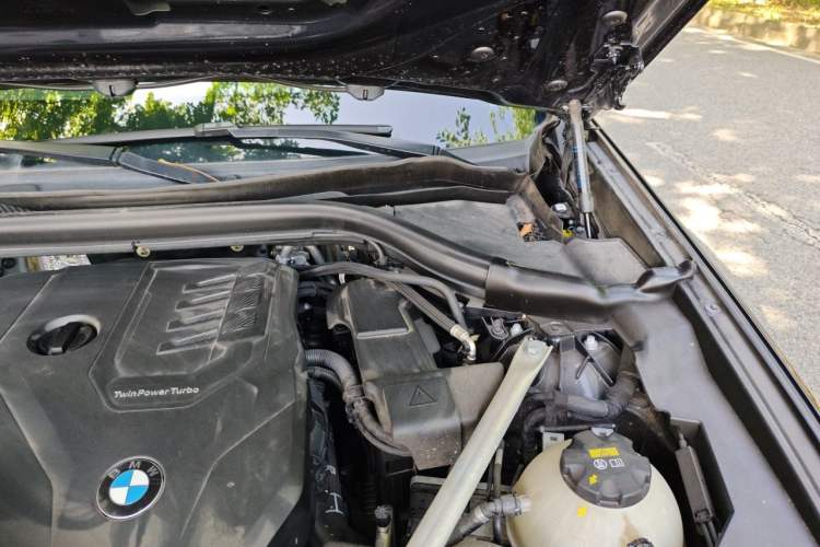 Used BMW X3 2022 xDrive30i Luxury Model M Night Sky Package Engine Bay Left