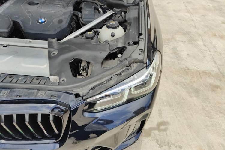 Used BMW X3 2022 Second Facelift xDrive30i Leading Edition M Night Sky Package Engine Bay Left