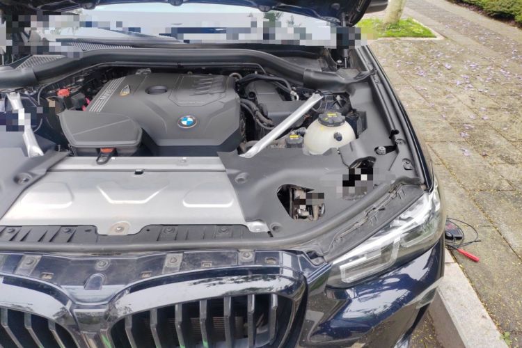 Used BMW X3 2022 xDrive30i Luxury Model M Night Sky Package Engine Bay Left