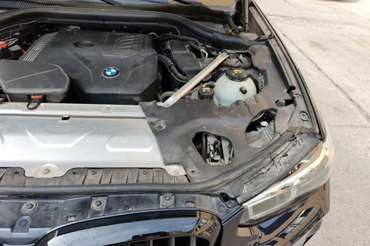 Used BMW X3 2022 xDrive30i Luxury Model M Night Sky Package Engine Bay Left