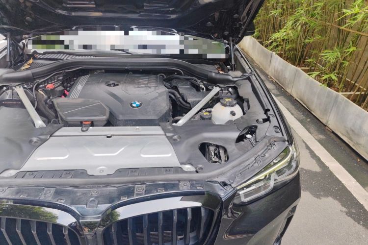 Used BMW X3 2022 Second Facelift xDrive30i Leading Edition M Night Sky Package Engine Bay Left