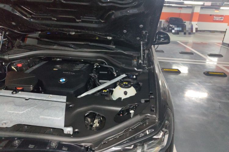Used BMW X3 2022 Second Facelift xDrive30i Luxury Edition M Night Sky Package Engine Bay Left