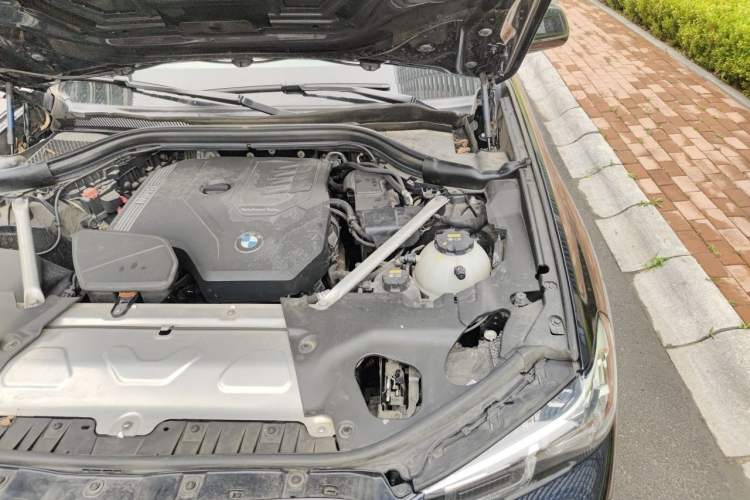 Used BMW X3 2022 xDrive30i Luxury Model M Night Sky Package Engine Bay Left