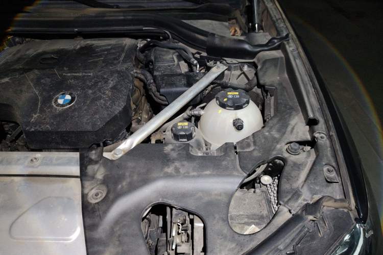 Used BMW X3 2022 Second Facelift xDrive30i Leading Edition M Night Sky Package Engine Bay Left