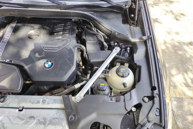 Used BMW X3 2022 xDrive30i Luxury Model M Night Sky Package Engine Bay Left