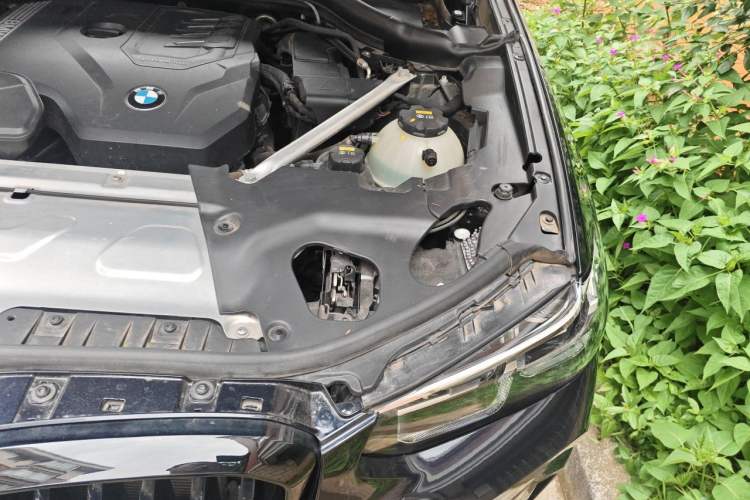 Used BMW X3 2022 Second Facelift xDrive30i Leading Edition M Night Sky Package Engine Bay Left