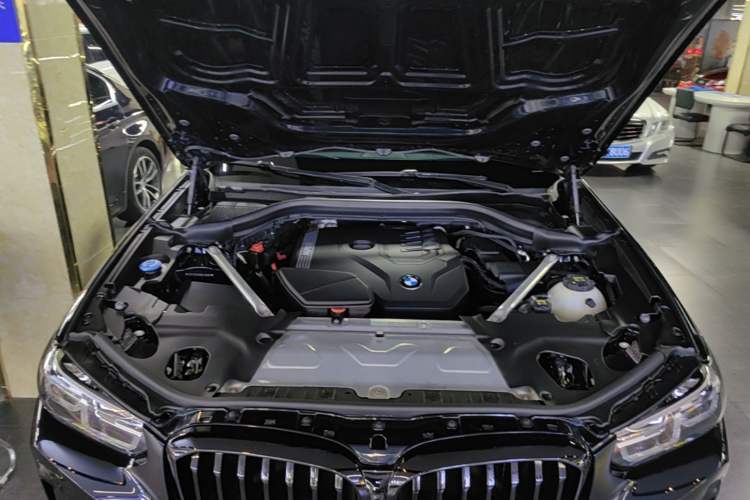 Used BMW X3 2022 xDrive30i Luxury Model M Night Sky Package Engine Bay
