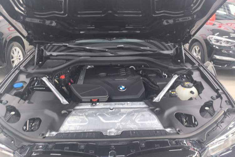 Used BMW X3 2022 xDrive30i Luxury Model M Night Sky Package Engine Bay