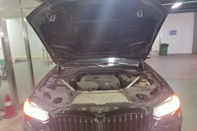 Used BMW X3 2022 xDrive30i Luxury Model M Night Sky Package Engine Bay