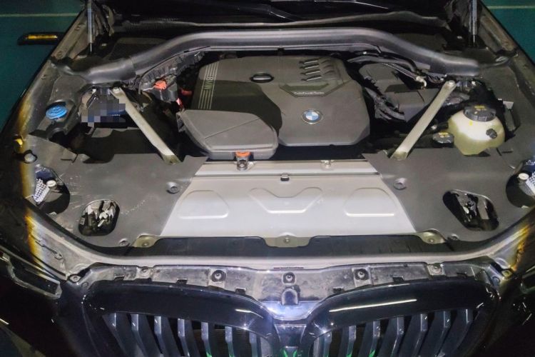 Used BMW X3 2022 xDrive30i Luxury Model M Night Sky Package Engine Bay