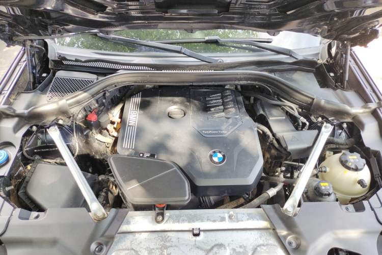 Used BMW X3 2022 xDrive30i Luxury Model M Night Sky Package Engine Bay