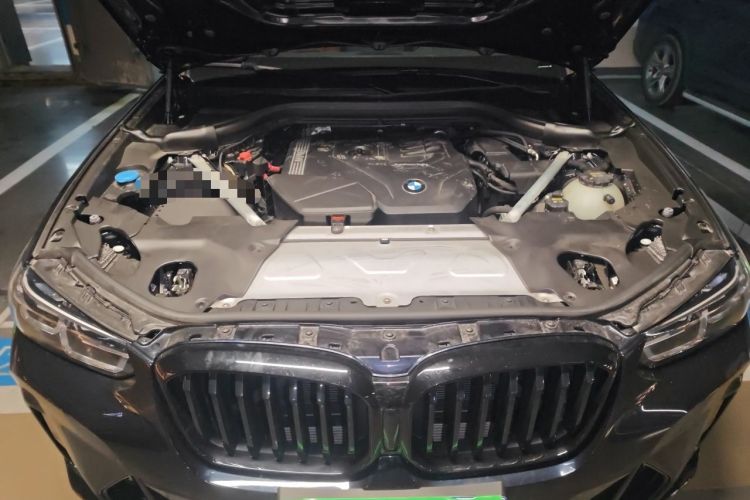 Used BMW X3 2022 xDrive30i Luxury Model M Night Sky Package Engine Bay