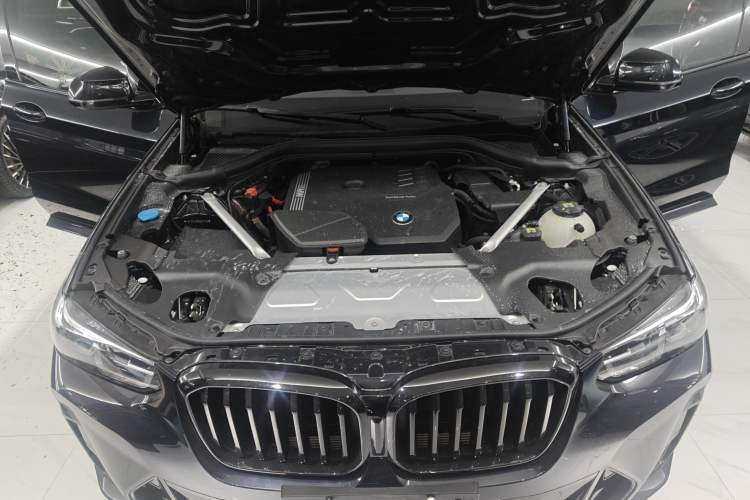 Used BMW X3 2022 xDrive30i Luxury Model M Night Sky Package Engine Bay