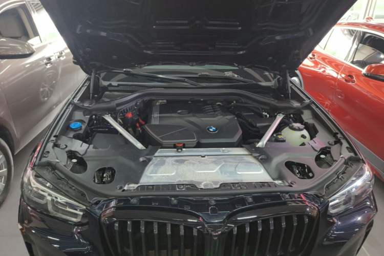 Used BMW X3 2022 xDrive30i Luxury Model M Night Sky Package Engine Bay