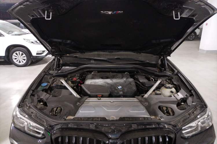 Used BMW X3 2022 xDrive30i Luxury Model M Night Sky Package Engine Bay