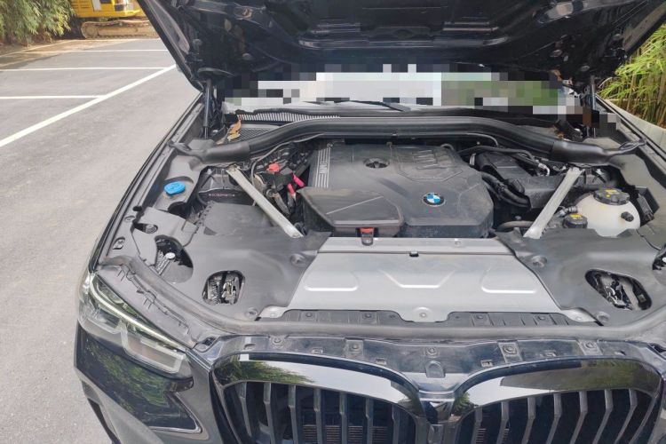 Used BMW X3 2022 Second Facelift xDrive30i Leading Edition M Night Sky Package Engine Bay Right