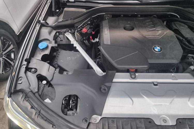 Used BMW X3 2022 Second Facelift xDrive30i Leading Edition M Night Sky Package Engine Bay Right