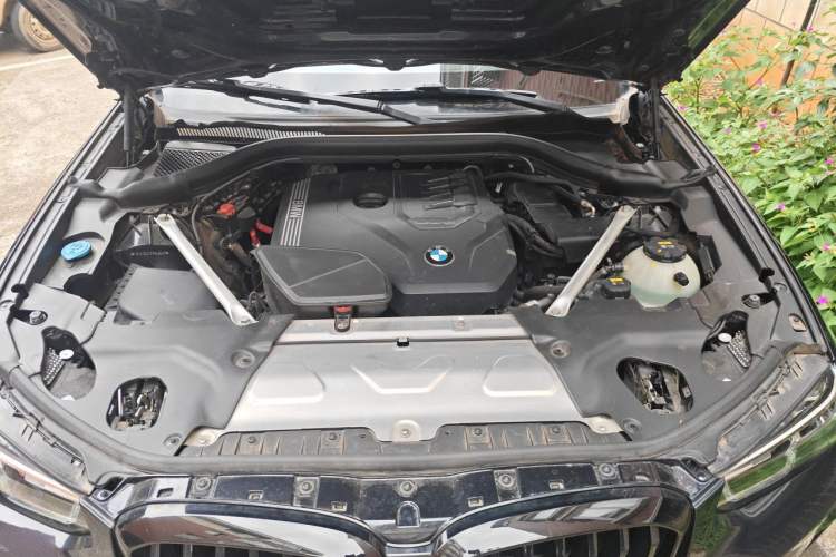 Used BMW X3 2022 Second Facelift xDrive30i Leading Edition M Night Sky Package Engine Bay
