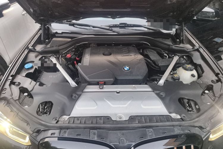Used BMW X3 2022 Second Facelift xDrive30i Leading Edition M Night Sky Package Engine Bay