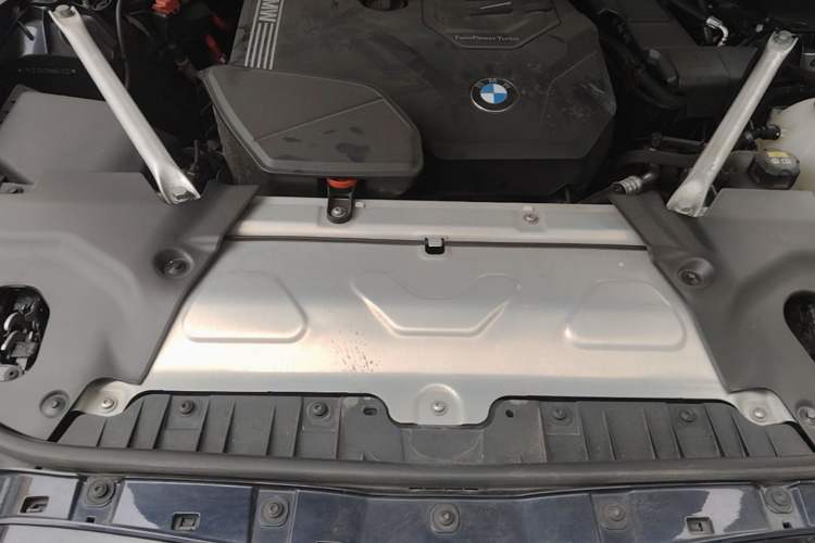Used BMW X3 2022 Second Facelift xDrive30i Leading Edition M Night Sky Package Engine Bay