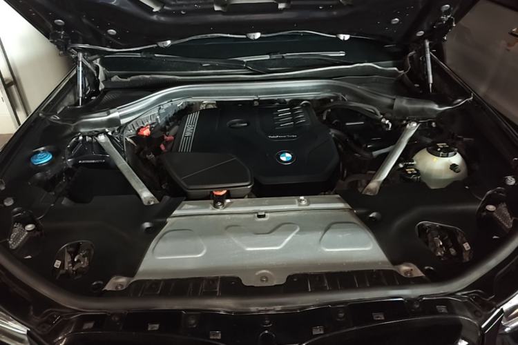 Used BMW X3 2022 xDrive30i Luxury Model M Night Sky Package Engine Bay