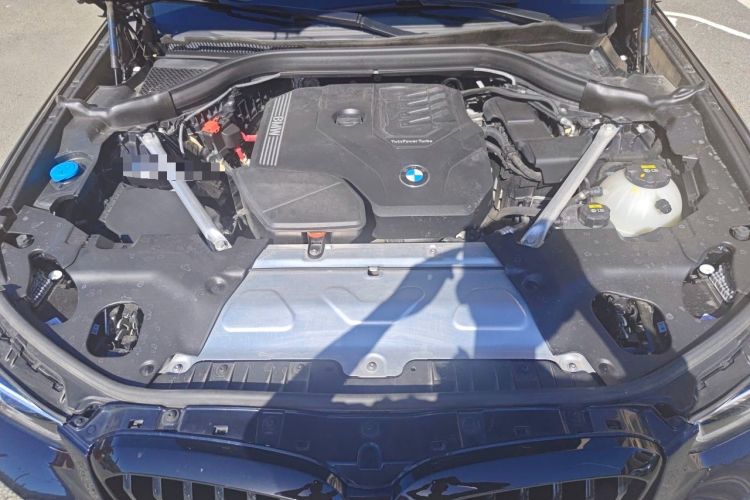 Used BMW X3 2022 Second Facelift xDrive30i Leading Edition M Night Sky Package Engine Bay