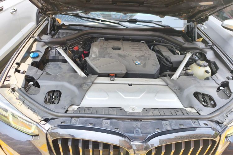 Used BMW X3 2022 xDrive30i Luxury Model M Night Sky Package Engine Bay