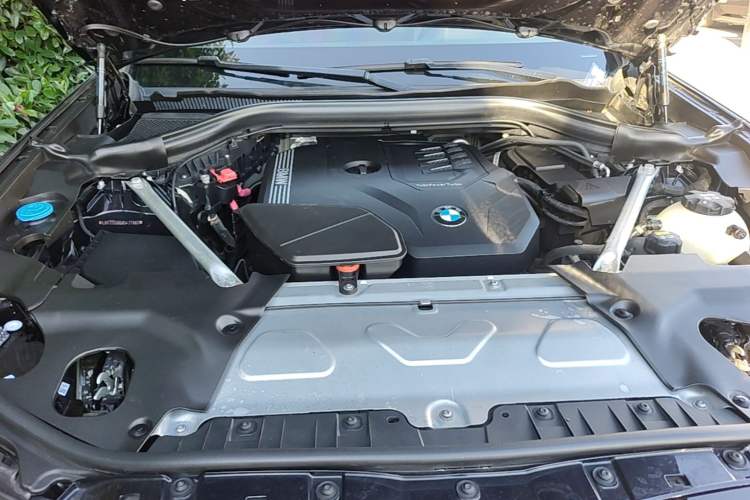 Used BMW X3 2022 xDrive30i Luxury Model M Night Sky Package Engine Bay
