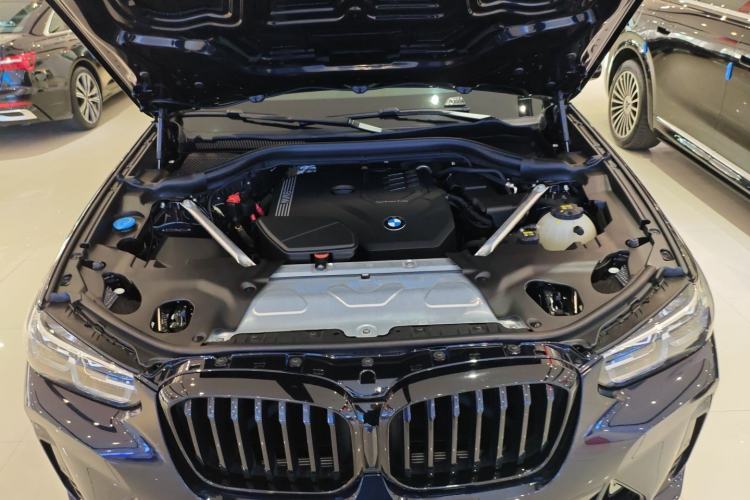 Used BMW X3 2022 xDrive30i Luxury Model M Night Sky Package Engine Bay