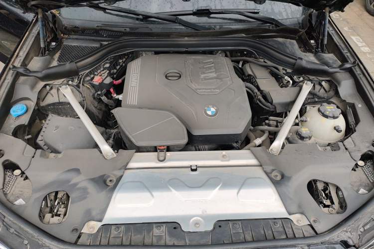 Used BMW X3 2022 xDrive30i Luxury Model M Night Sky Package Engine Bay