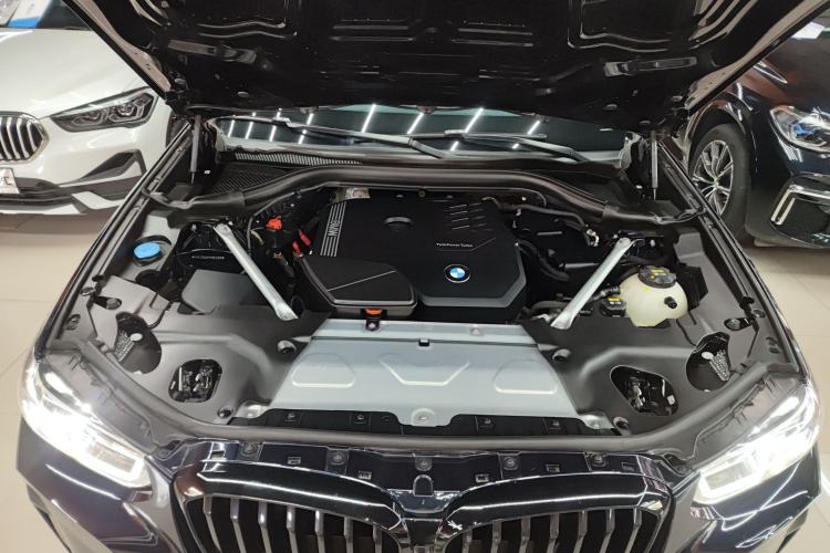 Used BMW X3 2022 xDrive30i Luxury Model M Night Sky Package Engine Bay