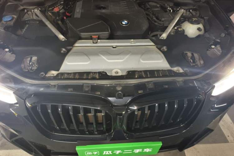 Used BMW X3 2022 xDrive30i Luxury Model M Night Sky Package Engine Bay