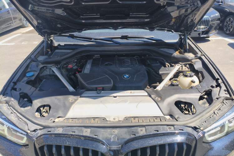 Used BMW X3 2022 xDrive30i Luxury Model M Night Sky Package Engine Bay