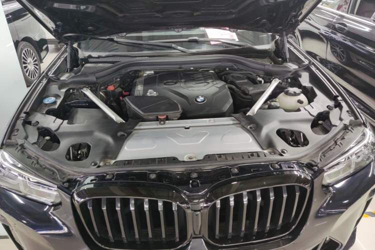 Used BMW X3 2022 xDrive30i Luxury Model M Night Sky Package Engine Bay