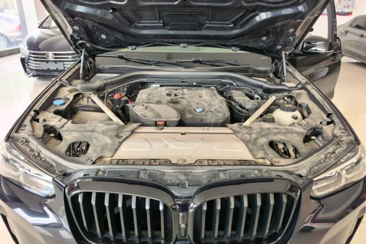 Used BMW X3 2022 Second Facelift xDrive30i Leading Edition M Night Sky Package Engine Bay