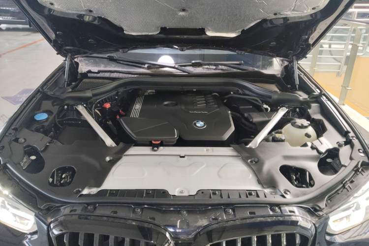 Used BMW X3 2022 xDrive30i Luxury Model M Night Sky Package Engine Bay