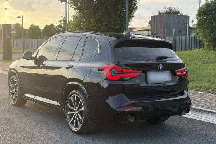 Used BMW X3 2022 xDrive30i Luxury Model M Night Sky Package Exterior 4