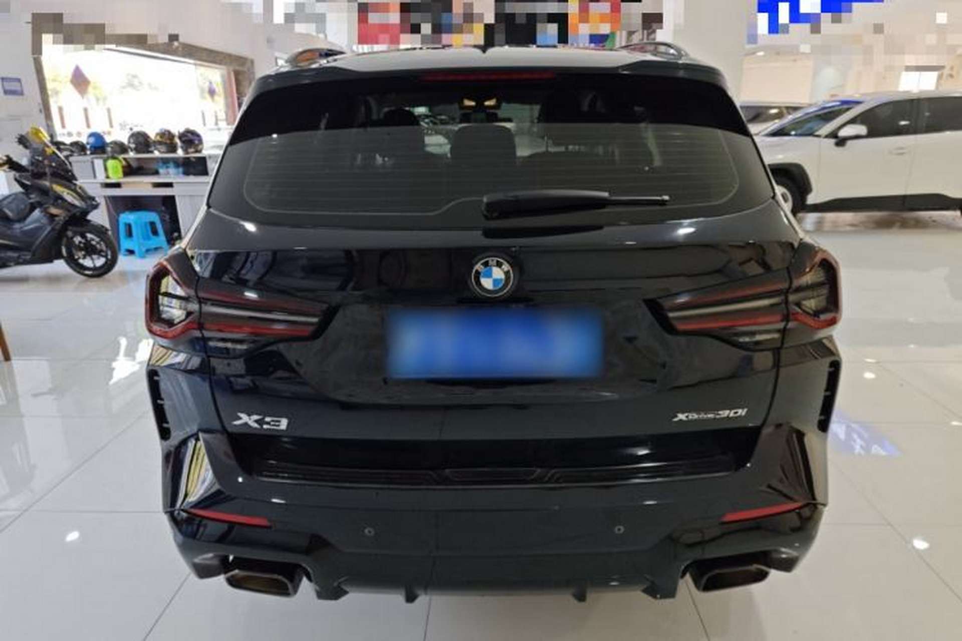 Used BMW X3 2022 Facelift xDrive30i Luxury Edition M Night Edition Package Exterior 4
