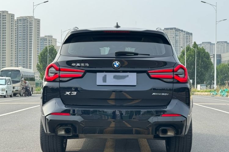Used BMW X3 2022 xDrive30i Luxury Model M Night Sky Package Exterior 5