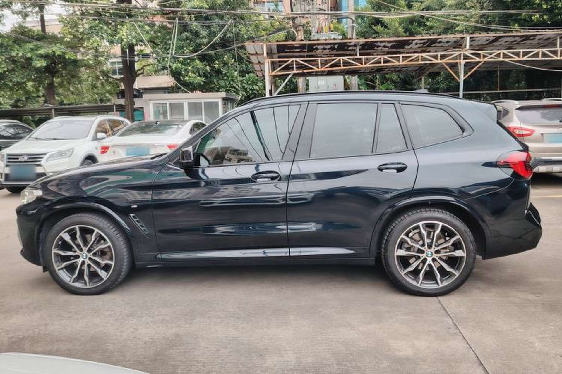 Used BMW X3 2022 xDrive30i Luxury Model M Night Sky Package Exterior 8