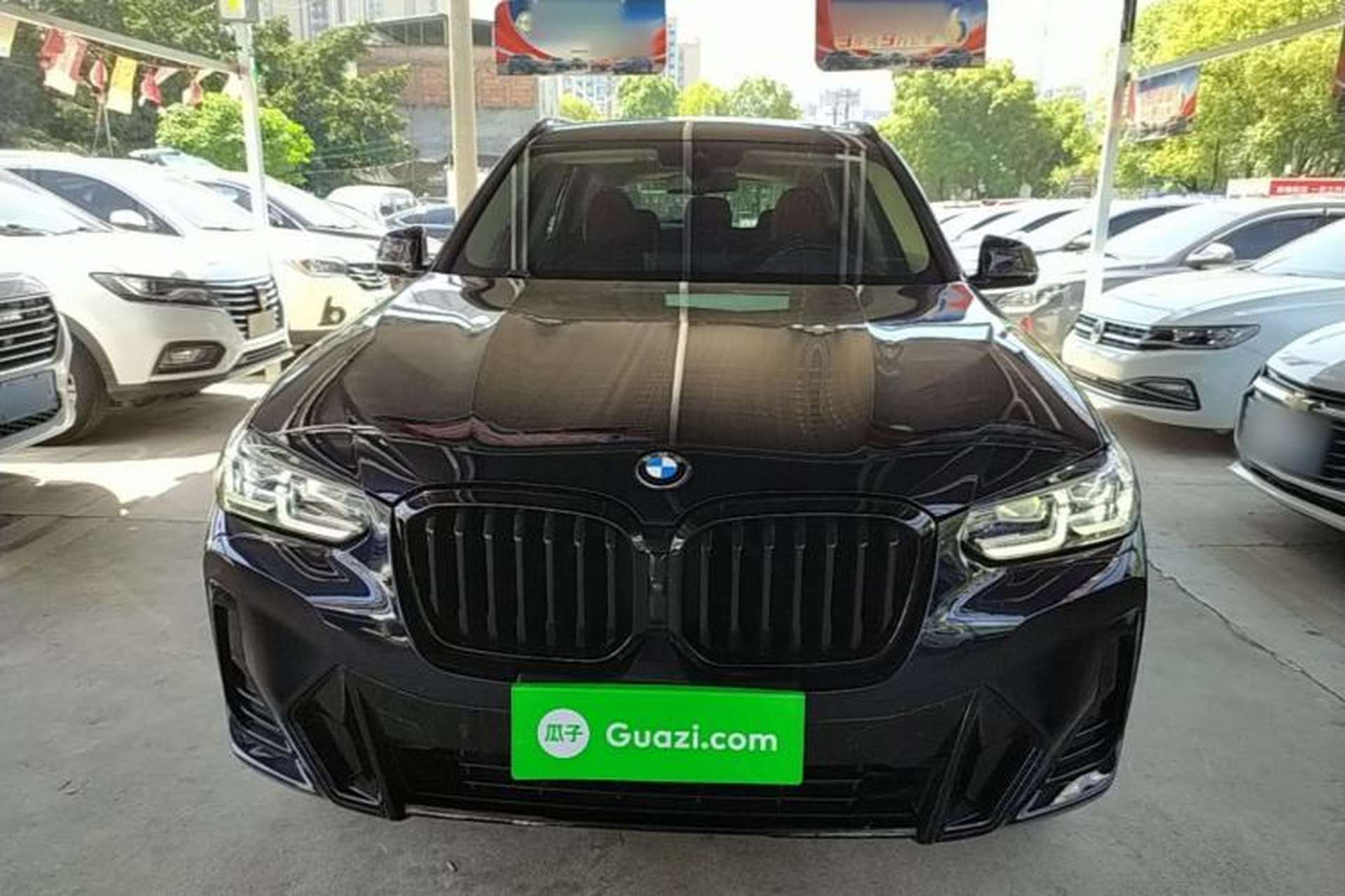 Used BMW X3 2022 Second Facelift xDrive30i Leading Edition M Night Sky Package Front