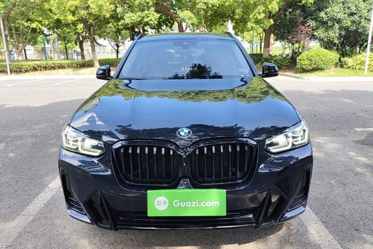 Used BMW X3 2022 Second Facelift xDrive30i Leading Edition M Night Sky Package Front