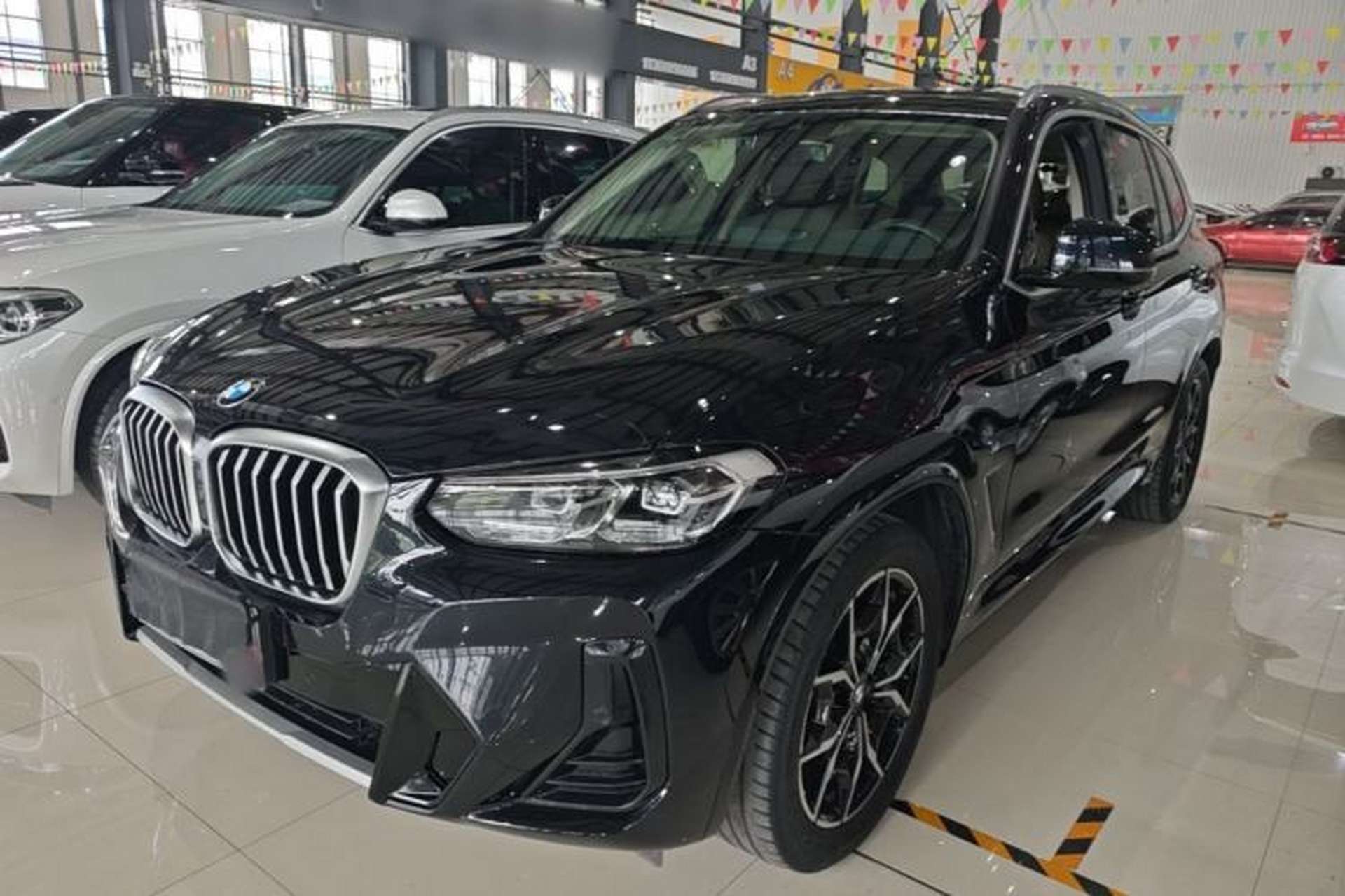 Used BMW X3 2022 Restyled xDrive25i M Sport Package Front Left 45 Deg