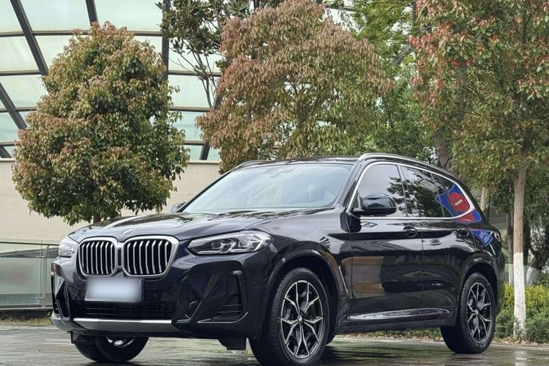 Used BMW X3 2022 xDrive25i M Sport Package Front Left 45 Deg